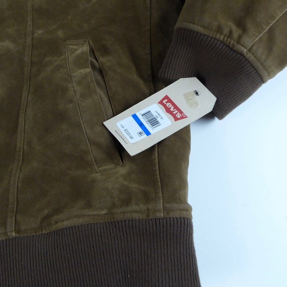 Levi’s Aviator Sherpa Lined Faux Suede Leather NWT - Picture 8 of 9